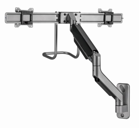 GEMBIRD ŚCIENNE REGULOWANE RAMIĘ/UCHWYT NA 2 MONITORY 17-32, VESA 100X100MM, DO 8 KG GEMBIRD GEMBIRD ŚCIENNE REGULOWANE RAMIĘ/UCHWYT NA 2 MONITORY 17-32, VESA 100X100MM, DO 8 KG GEMBIRD