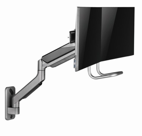 GEMBIRD ŚCIENNE REGULOWANE RAMIĘ/UCHWYT NA 2 MONITORY 17-32, VESA 100X100MM, DO 8 KG GEMBIRD GEMBIRD ŚCIENNE REGULOWANE RAMIĘ/UCHWYT NA 2 MONITORY 17-32, VESA 100X100MM, DO 8 KG GEMBIRD