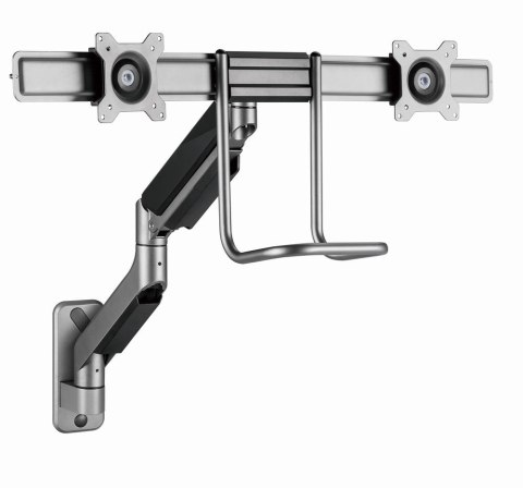 GEMBIRD ŚCIENNE REGULOWANE RAMIĘ/UCHWYT NA 2 MONITORY 17-32, VESA 100X100MM, DO 8 KG GEMBIRD GEMBIRD ŚCIENNE REGULOWANE RAMIĘ/UCHWYT NA 2 MONITORY 17-32, VESA 100X100MM, DO 8 KG GEMBIRD