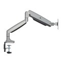 MACLEAN UCHWYT DO MONITORA PODWÓJNE RAMIĘ, ZE SPRĘŻYNĄ GAZOWĄ, 17"-45", 16 KG MC-969 Maclean
