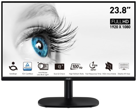 Monitor MSI PRO MP245V MSI Monitor MSI PRO MP245V MSI