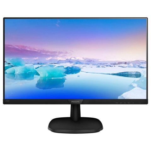 Monitor Philips 243V7QJABF/00 (23,8"; IPS/PLS; FullHD 1920x1080; DisplayPort, HDMI, VGA; kolor czarny) Philips Monitor Philips 243V7QJABF/00 (23,8"; IPS/PLS; FullHD 1920x1080; DisplayPort, HDMI, VGA; kolor czarny) Philips