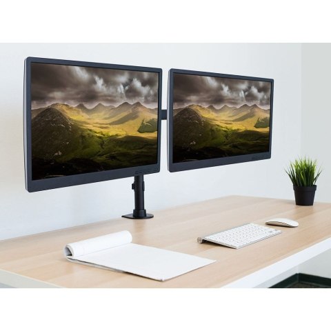 TECHLY PODWÓJNE RAMIĘ BIURKOWE 2X LED/LCD 13-27 CA TECHly TECHLY PODWÓJNE RAMIĘ BIURKOWE 2X LED/LCD 13-27 CA TECHly