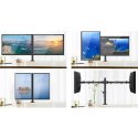 TECHLY PODWÓJNY UCHWYT BIURKOWY LED/LCD 13-27 CALI TECHly