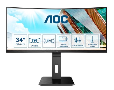 MONITOR AOC LED 34" CU34P2A AOC MONITOR AOC LED 34" CU34P2A AOC