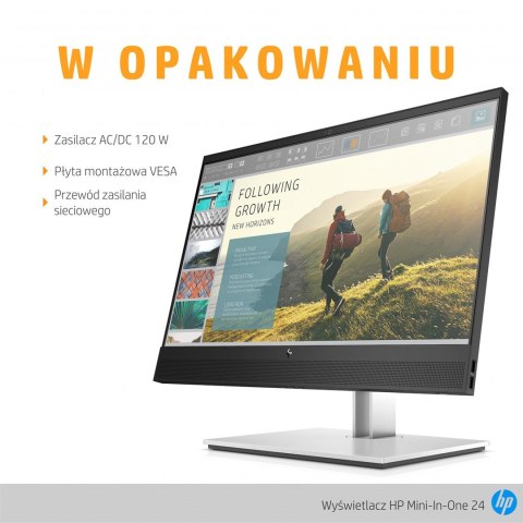 Monitor HP Mini-in-One 24 23,8"FHD IPS 5ms 250nits 60Hz Cam USB Hewlett-Packard Monitor HP Mini-in-One 24 23,8"FHD IPS 5ms 250nits 60Hz Cam USB Hewlett-Packard