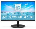 Monitor Philips 221V8A/00 (21,5"; VA; FullHD 1920x1080; HDMI, VGA; kolor czarny) Philips