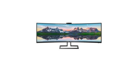 Monitor Philips 499P9H/00 (48,8"; VA; 5120x1440; DisplayPort, HDMI x2; kolor czarny) Philips Monitor Philips 499P9H/00 (48,8"; VA; 5120x1440; DisplayPort, HDMI x2; kolor czarny) Philips