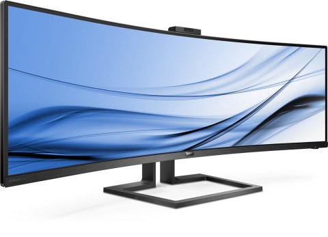 Monitor Philips 499P9H/00 (48,8"; VA; 5120x1440; DisplayPort, HDMI x2; kolor czarny) Philips Monitor Philips 499P9H/00 (48,8"; VA; 5120x1440; DisplayPort, HDMI x2; kolor czarny) Philips