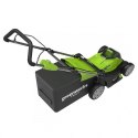 40V Kosiarka 41cm GREENWORKS G40LM41K4 - Zestaw ładowarka + akumulator 4Ah - 2504707UB GREENWORKS
