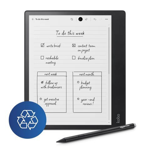 Ebook Kobo Elipsa 2E 10,3" 32GB Wi-Fi Black KOBO