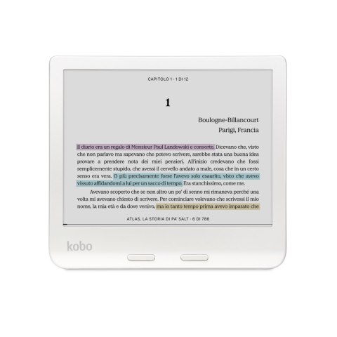 Ebook Kobo Libra Colour 7" E-Ink Kaleido 3 32GB WI-FI White KOBO Ebook Kobo Libra Colour 7" E-Ink Kaleido 3 32GB WI-FI White KOBO