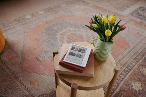 Ebook Kobo Libra Colour 7" E-Ink Kaleido 3 32GB WI-FI White KOBO Ebook Kobo Libra Colour 7" E-Ink Kaleido 3 32GB WI-FI White KOBO