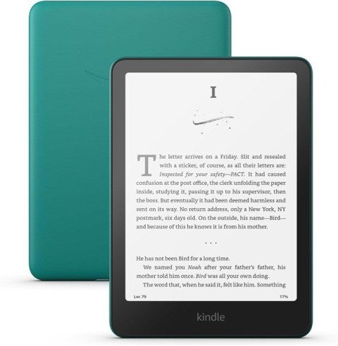 Ebook New Kindle Paperwhite (12th Generation) - 2024 release 7" glare-free 16GB Wi-Fi (Ad-supported) Jade KINDLE