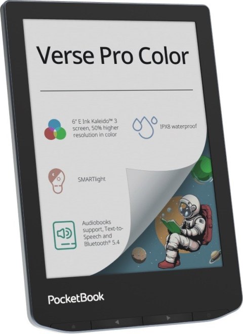 Ebook PocketBook Verse Pro Color 634 6" E-Ink Kaleido 3 16GB Wi-Fi Stormy Sea POCKETBOOK Ebook PocketBook Verse Pro Color 634 6" E-Ink Kaleido 3 16GB Wi-Fi Stormy Sea POCKETBOOK