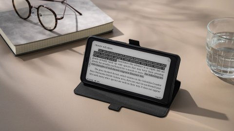 Etui Flip-Fold Cover Case Onyx Palma Dark Grey ONYX Etui Flip-Fold Cover Case Onyx Palma Dark Grey ONYX