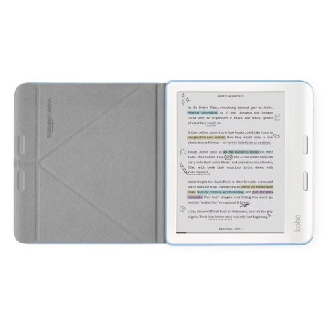 Etui Kobo Libra Colour SleepCover Case Dusk Blue KOBO Etui Kobo Libra Colour SleepCover Case Dusk Blue KOBO