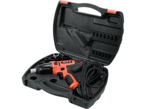 Klucz udarowy elektryczny 1/2"" 450W/450Nm Yato YATO Klucz udarowy elektryczny 1/2"" 450W/450Nm Yato YATO