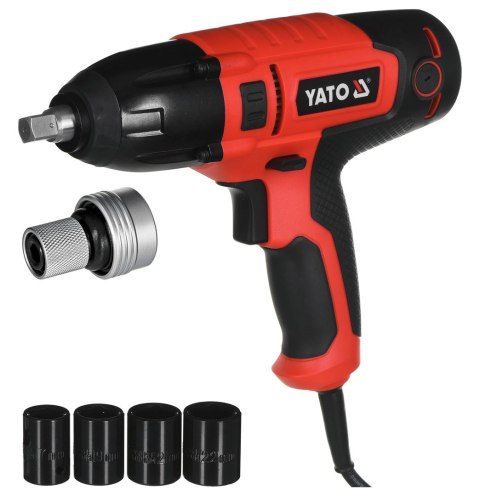 Klucz udarowy elektryczny 1/2"" 450W/450Nm Yato YATO Klucz udarowy elektryczny 1/2"" 450W/450Nm Yato YATO