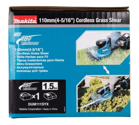 Nożyce do trawy Aku 18V 2w1 DUM111SYX MAKITA MAKITA Nożyce do trawy Aku 18V 2w1 DUM111SYX MAKITA MAKITA