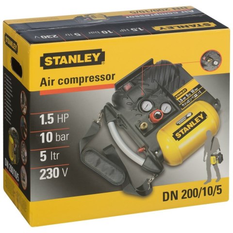 Sprężarka bezolejowa 230V 1,5Km ,5L STANLEY STANLEY Sprężarka bezolejowa 230V 1,5Km ,5L STANLEY STANLEY