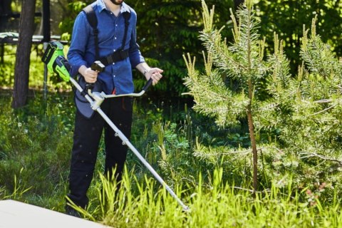 40V Kosa z uchwytem rowerowym Greenworks GD40BCB GREENWORKS 40V Kosa z uchwytem rowerowym Greenworks GD40BCB GREENWORKS