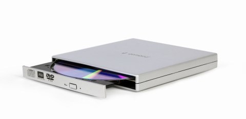 GEMBIRD ZEWNĘTRZNA NAGRYWARKA DVD 8X, CD 24X USB 2.0 SLIM SREBRNA GEMBIRD GEMBIRD ZEWNĘTRZNA NAGRYWARKA DVD 8X, CD 24X USB 2.0 SLIM SREBRNA GEMBIRD