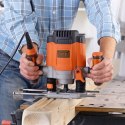 Frezarka górnowrzecionowa 1200W KW1200EKA-QS BLD Black&Decker
