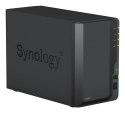 NAS Synology DS223; Tower; 2x (3.5" SATA HDD)/2.5" HDD SSD); Realtek RTD1619B;,2GB DDR4, 1x 1GbE RJ-45 Synology