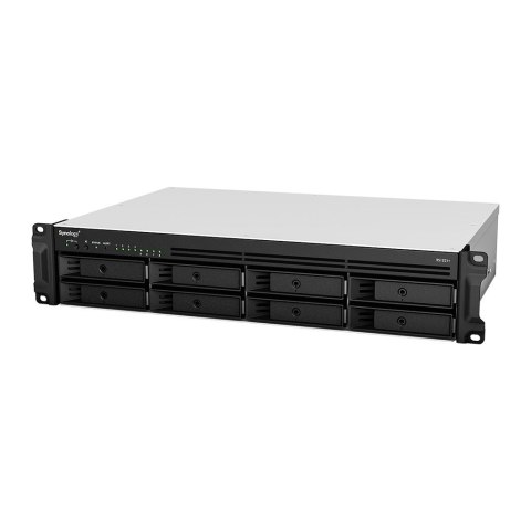 NAS Synology RS1221+, 2U RACK, 8x (3.5" SATA HDD/2.5" SATA HDD), AMD Ryzen V1500B, 4 GB DDR4 ECC SODIMM, 4x 1GbE RJ-45 Synology NAS Synology RS1221+, 2U RACK, 8x (3.5" SATA HDD/2.5" SATA HDD), AMD Ryzen V1500B, 4 GB DDR4 ECC SODIMM, 4x 1GbE RJ-45 Synology