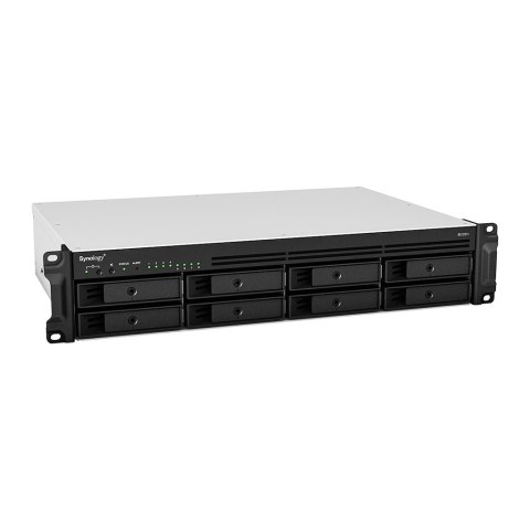 NAS Synology RS1221+, 2U RACK, 8x (3.5" SATA HDD/2.5" SATA HDD), AMD Ryzen V1500B, 4 GB DDR4 ECC SODIMM, 4x 1GbE RJ-45 Synology NAS Synology RS1221+, 2U RACK, 8x (3.5" SATA HDD/2.5" SATA HDD), AMD Ryzen V1500B, 4 GB DDR4 ECC SODIMM, 4x 1GbE RJ-45 Synology