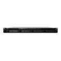 NAS Synology RS1619xs+; 1U RACK; 4x (3.5" SATA HDD/2.5" SATA HDD); Intel Xeon D-1527; 8 GB DDR4 ECC UDIMM (max. 64GB), 4x 1GbE R Synology