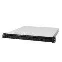 NAS Synology RS1619xs+; 1U RACK; 4x (3.5" SATA HDD/2.5" SATA HDD); Intel Xeon D-1527; 8 GB DDR4 ECC UDIMM (max. 64GB), 4x 1GbE R Synology