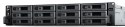 NAS Synology RS2423+; 2U RACK; 12x (3.5" SATA HDD/2.5" SATA SSD); AMD Ryzen V1780B, 8 GB DDR4 ECC UDIMM (max. 32GB), 2x 1GbE RJ- Synology
