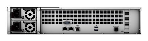 NAS Synology RS2423+; 2U RACK; 12x (3.5" SATA HDD/2.5" SATA SSD); AMD Ryzen V1780B, 8 GB DDR4 ECC UDIMM (max. 32GB), 2x 1GbE RJ- Synology NAS Synology RS2423+; 2U RACK; 12x (3.5" SATA HDD/2.5" SATA SSD); AMD Ryzen V1780B, 8 GB DDR4 ECC UDIMM (max. 32GB), 2x 1GbE RJ- Synology