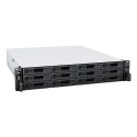NAS Synology RS2423RP+; 2U RACK; 12x (3.5" SATA HDD/2.5" SATA HDD); AMD Ryzen V1780B; 8 GB DDR4 ECC UDIMM (max. 32GB), 2x 1GbE R Synology