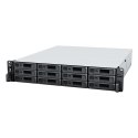 NAS Synology RS2423RP+; 2U RACK; 12x (3.5" SATA HDD/2.5" SATA HDD); AMD Ryzen V1780B; 8 GB DDR4 ECC UDIMM (max. 32GB), 2x 1GbE R Synology