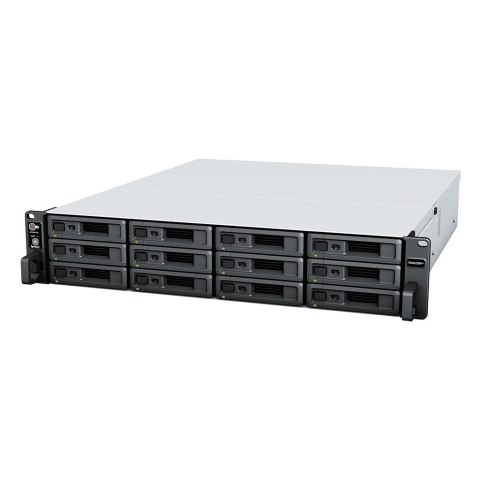 NAS Synology RS2423RP+; 2U RACK; 12x (3.5" SATA HDD/2.5" SATA HDD); AMD Ryzen V1780B; 8 GB DDR4 ECC UDIMM (max. 32GB), 2x 1GbE R Synology NAS Synology RS2423RP+; 2U RACK; 12x (3.5" SATA HDD/2.5" SATA HDD); AMD Ryzen V1780B; 8 GB DDR4 ECC UDIMM (max. 32GB), 2x 1GbE R Synology