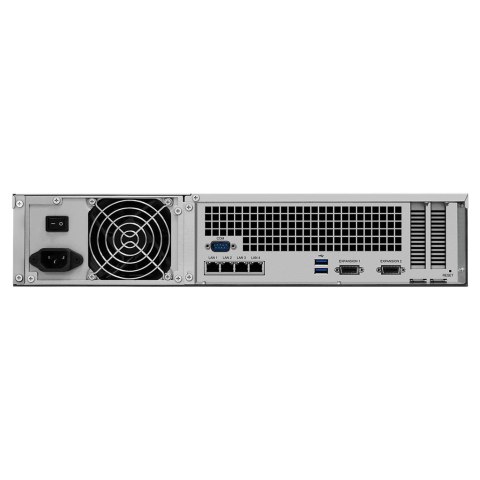 NAS Synology RS3618xs; 2U RACK; 12x (3.5" SATA HDD/2.5" SATA HDD); Intel Xeon D-1521; 8 GB DDR4 ECC UDIMM (max. 64GB), 4x 1GbE R Synology NAS Synology RS3618xs; 2U RACK; 12x (3.5" SATA HDD/2.5" SATA HDD); Intel Xeon D-1521; 8 GB DDR4 ECC UDIMM (max. 64GB), 4x 1GbE R Synology