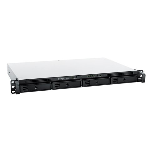 NAS Synology RS422+; 1U RACK; 4x (3.5" SATA HDD/2.5" SATA SSD); AMD Ryzen R1600; 2 GB DDR4 ECC, 2x 1GbE RJ-45 Synology NAS Synology RS422+; 1U RACK; 4x (3.5" SATA HDD/2.5" SATA SSD); AMD Ryzen R1600; 2 GB DDR4 ECC, 2x 1GbE RJ-45 Synology
