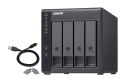 Qnap TR-004 Expansion unit ,Tower, 4x 3.5" SATA HDD, USB 3.0 type-C hardware RAID external enclosure (USB-C to USB-A cable inclu QNAP