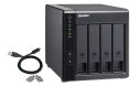 Qnap TR-004 Expansion unit ,Tower, 4x 3.5" SATA HDD, USB 3.0 type-C hardware RAID external enclosure (USB-C to USB-A cable inclu QNAP