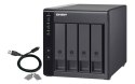 Qnap TR-004 Expansion unit ,Tower, 4x 3.5" SATA HDD, USB 3.0 type-C hardware RAID external enclosure (USB-C to USB-A cable inclu QNAP