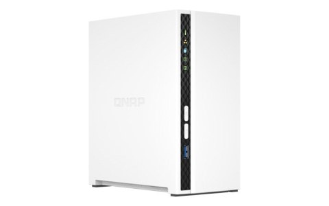 Qnap TS-233, Tower, 2 x 2.5"/3.5" SATA, ARM 2.0GHz Quad core, 2GB, 1 x 1GbE, External adapter (PSU) QNAP Qnap TS-233, Tower, 2 x 2.5"/3.5" SATA, ARM 2.0GHz Quad core, 2GB, 1 x 1GbE, External adapter (PSU) QNAP