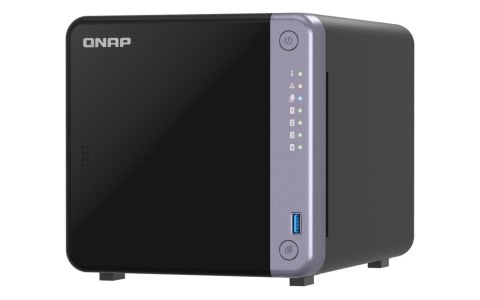 Qnap TS-432X-4G, Tower, 4 x 2.5"/3.5" SATA, AnnapurnaLabs Alpine AL524 4C, 4GB (Max. 16GB) DDR4 SODIMM, 2 x 2.5GbE, 1 x 10GbE SF QNAP