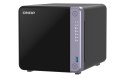 Qnap TS-432X-4G, Tower, 4 x 2.5"/3.5" SATA, AnnapurnaLabs Alpine AL524 4C, 4GB (Max. 16GB) DDR4 SODIMM, 2 x 2.5GbE, 1 x 10GbE SF QNAP