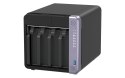 Qnap TS-432X-4G, Tower, 4 x 2.5"/3.5" SATA, AnnapurnaLabs Alpine AL524 4C, 4GB (Max. 16GB) DDR4 SODIMM, 2 x 2.5GbE, 1 x 10GbE SF QNAP