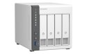 Qnap TS-433-4G, Tower, 4 x 2.5"/3.5" SATA , ARM 2.0GHz Quad core, 4GB, 1 x 2.5GbE + 1 x GbE, External adapter (PSU) QNAP