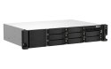 Qnap TS-864eU-8G, 2U, 8 x 2.5"/3.5" SATA, Intel Celeron N5095 4C/4T, 8 GB DDR4 onboard not expandable, 2 x 2.5GbE, Single PSU (n QNAP