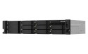 Qnap TS-864eU-8G, 2U, 8 x 2.5"/3.5" SATA, Intel Celeron N5095 4C/4T, 8 GB DDR4 onboard not expandable, 2 x 2.5GbE, Single PSU (n QNAP